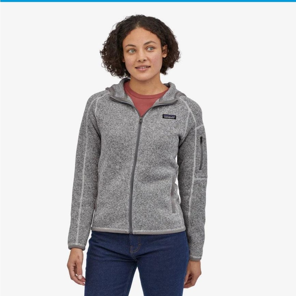 Patagonia Heather Gray Better Sweater Fleece Jacket